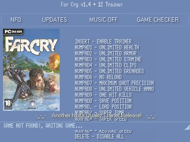 Far Cry V1.4 + 12 Trainer