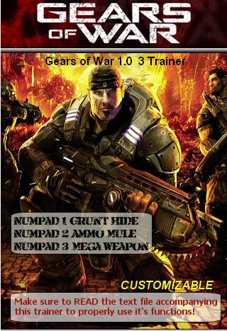 Скачать Трейнер Для Gears Of War - фото 5